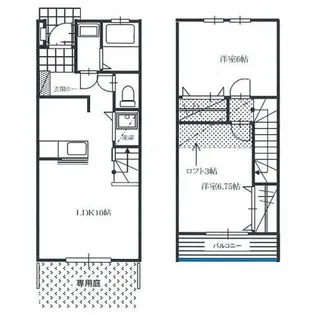 シャレーコーセイ壱番館の間取り