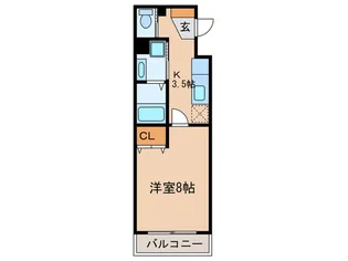 ピュアライフ【1階】の間取り