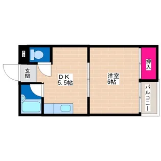 ロイヤル正覚寺【1階】の間取り