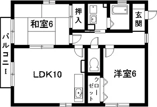 愛知県知多郡南知多町大字内海字内塩田【アパート】の間取り