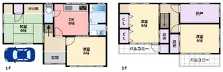 兵庫県西宮市甲子園春風町【一戸建】の間取り