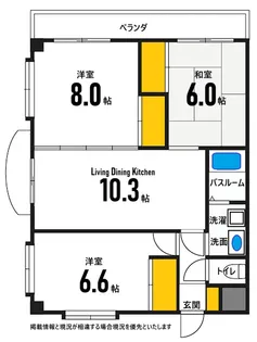 K.1ビル【3階】の間取り