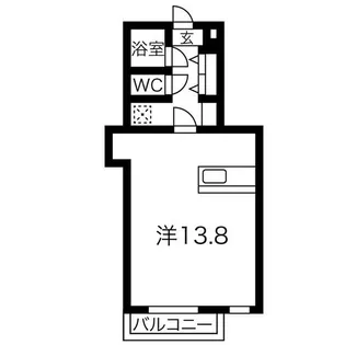 MUヒルズ庵町【2階】の間取り