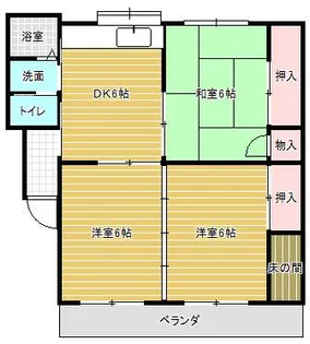 国府レジデンス【1階】の間取り