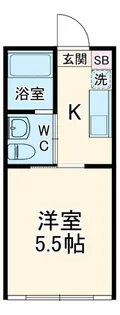 ベルミラン【2階】の間取り