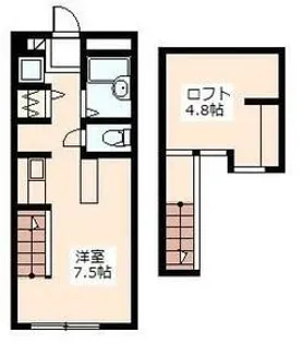ミューズイン高塚【2階】の間取り