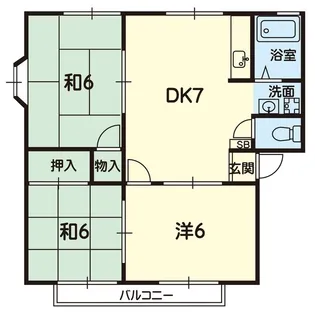 メモリーハウス【1階】の間取り