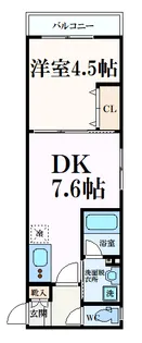 ベラジオ智恵光院【2階】の間取り