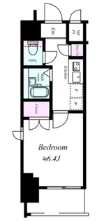 レクシオシティ王子神谷【3階】の間取り