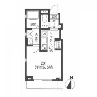 グレース上石神井【2階】の間取り
