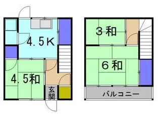 広島県福山市引野町3【一戸建】の間取り