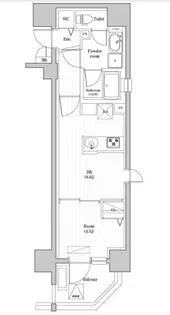 神宮北参道レジデンス【5階】の間取り