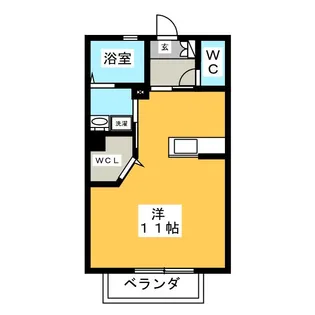 サンシーノ【1階】の間取り