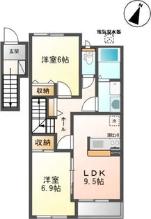 シルフィーナ【2階】の間取り
