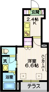 ベルメゾンS【1階】の間取り