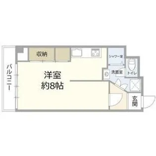 東観グランドマンション【4階】の間取り