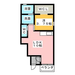 Bell Tree【1階】の間取り