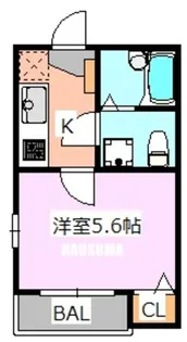 サン・ウィステリア【1階】の間取り