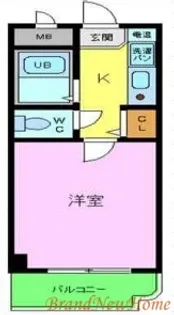 1Kの間取り画像