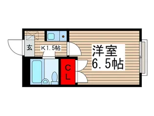 コ-ポオザキ【2階】の間取り