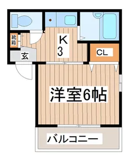 東京都江東区亀戸7【マンション】の間取り