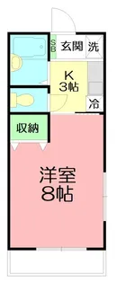 ポヌール湘南B【2階】の間取り