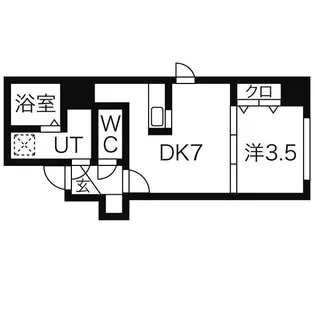 カーサベルタ【2階】の間取り