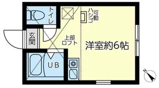 ユナイト四谷クラウド【1階】の間取り