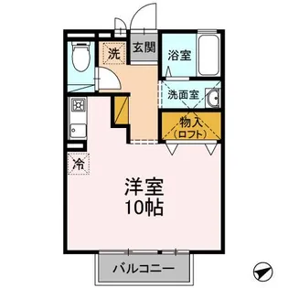 エクセル【2階】の間取り