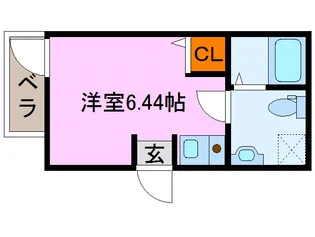 KYOTO HOUSEくいな橋【3階】の間取り