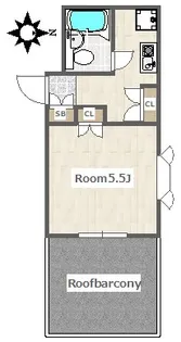 TOP長津田第2【3階】の間取り