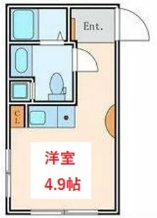 CONTEL TOGOSHI【3階】の間取り