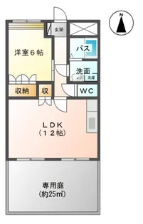 グリーン ラティール【2階】の間取り
