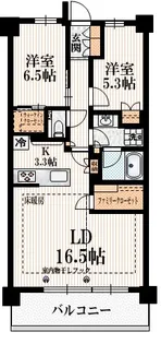 東京都世田谷区給田3【マンション】の間取り