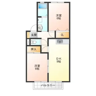 SAIZON光【1階】の間取り