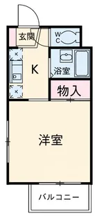 ステラ東門前【4階】の間取り