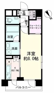 デュオステージ横濱赤門通り【3階】の間取り