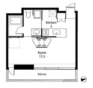 Villa Rondo(ヴィラロンド)の間取り