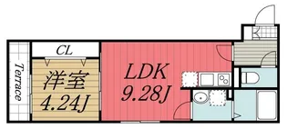 千葉県千葉市中央区蘇我5【アパート】の間取り