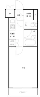ルーブル武蔵小杉弐番館【5階】の間取り