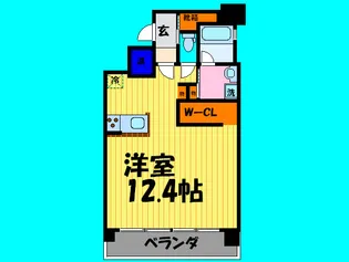 IL ROSSO堀川六角【1階】の間取り
