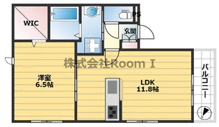 ウエストサイド三国【1階】の間取り