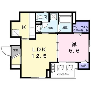 S.Grace【5階】の間取り