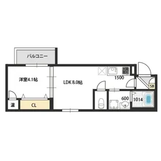 グランコート桜園【1階】の間取り