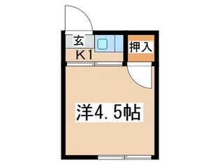 塩山アパート【2階】の間取り