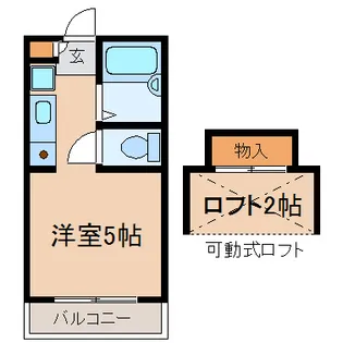 イオボヌール七里ヶ浜【1階】の間取り