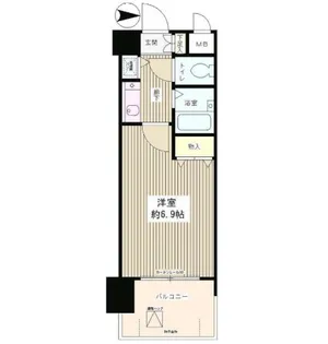 パークヒルズ落合【4階】の間取り