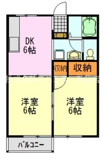 オーティアス2【2階】の間取り