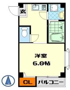 リブラルI【1階】の間取り