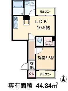 Dear Court【2階】の間取り